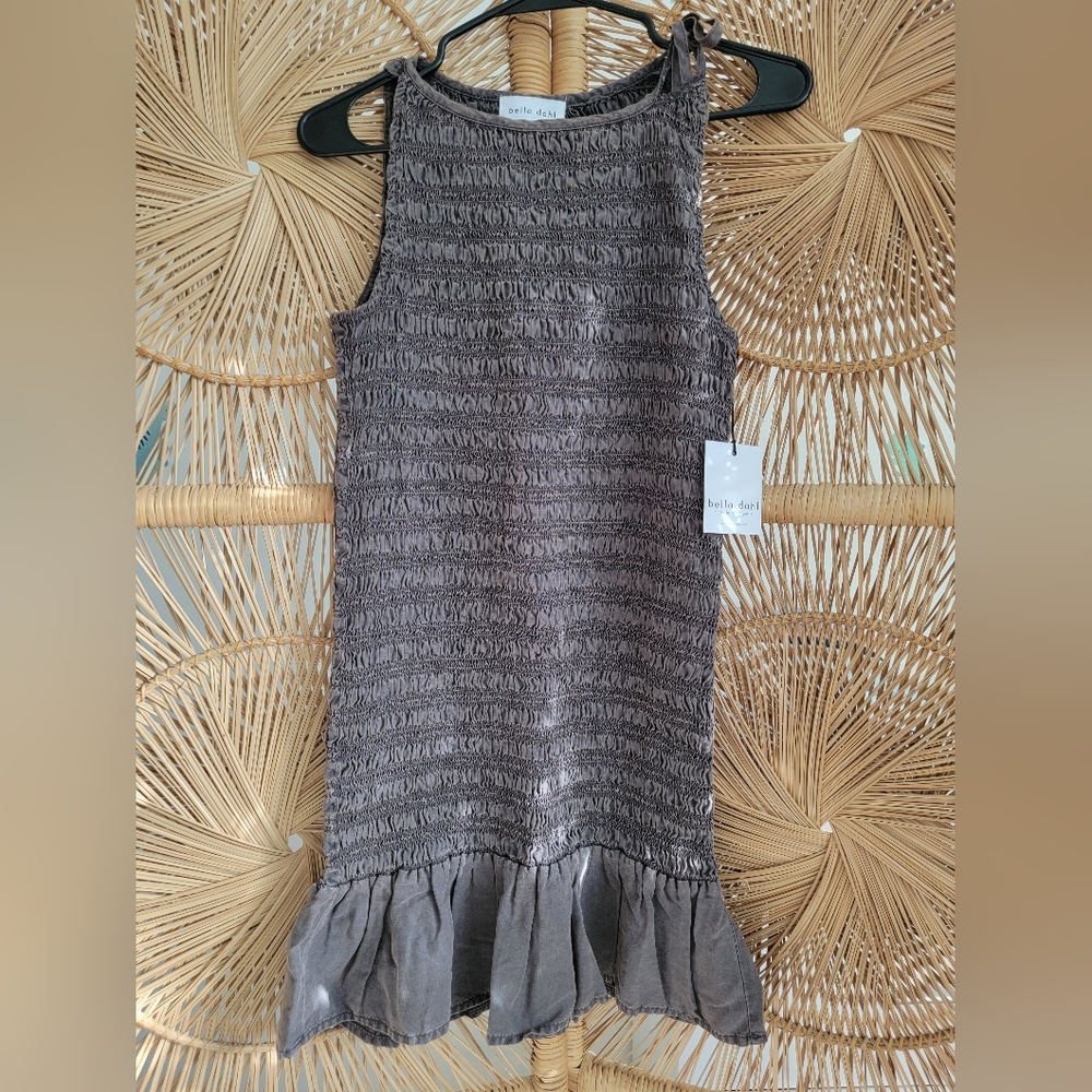 Bella Dahl Smocked Sleeveless Dress